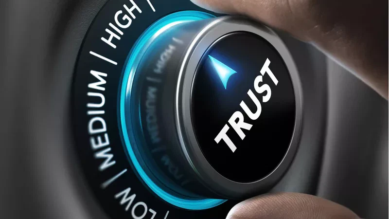 Website Credibility Check: Trust Signals, High, Medium, or Low.