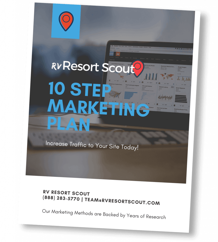 Book cover for the 10 Step Marketing Plan