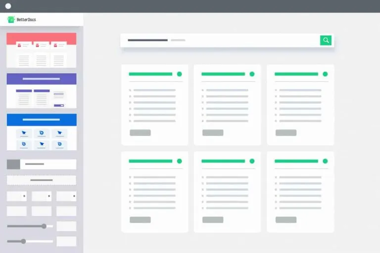 Betterdocs sample theme interface
